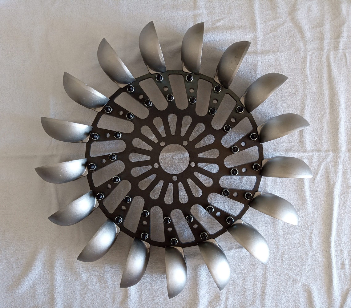 Pelton Aluminum Type Water Wheel of Water Hydro Turbine Etsy