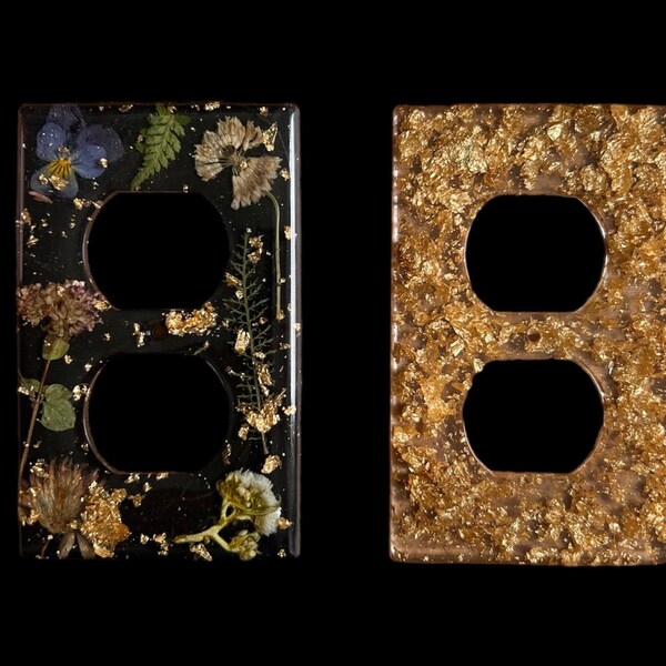 Black Outlet Cover - Etsy