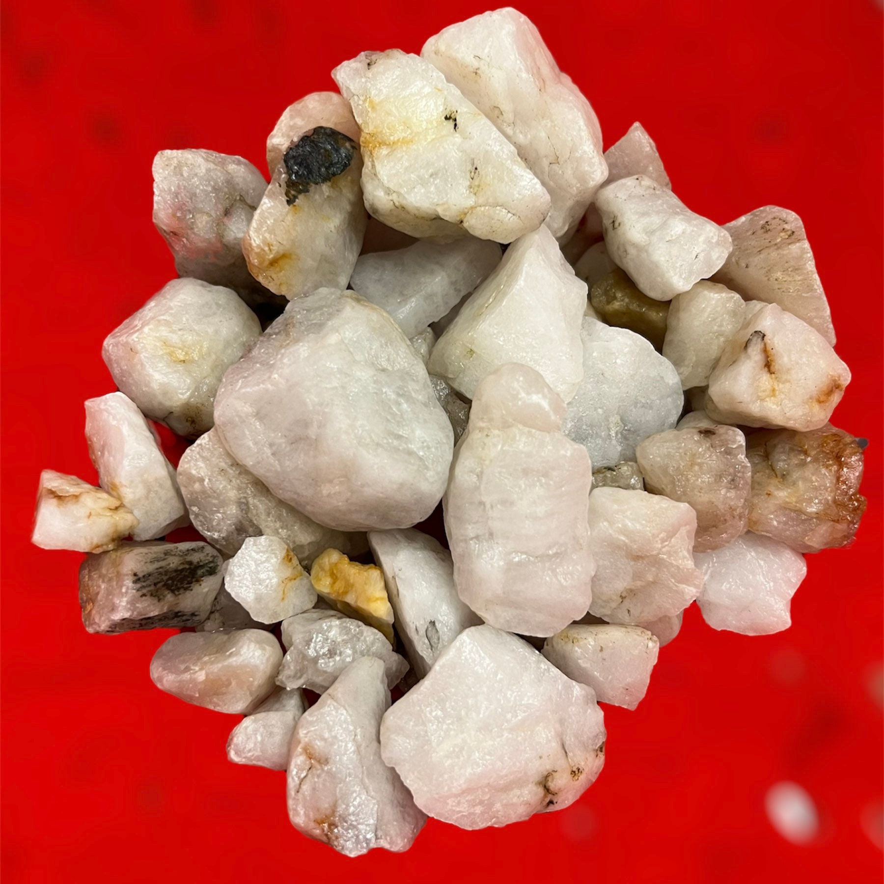 Rough Milky White Quartz Rocks for Tumbling Fits 3 Lb Etsy