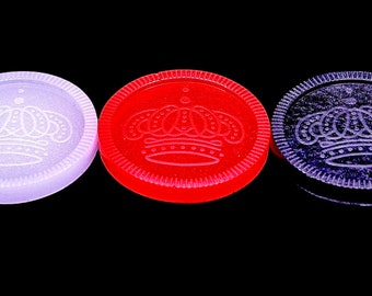 Spare Resin Checkers Pieces