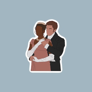 Kate Sharma & Anthony Bridgerton Sticker