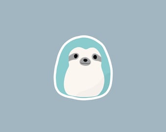teal sloth squishmallow