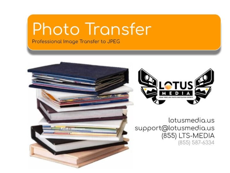 25 Photos, Negatives, and Slides Image Transfer Service, Digitization