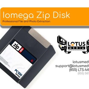 Zip Disk - Data and Photo extraction, data recovery Iomega Disc