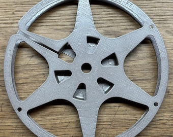 Rollo de película de 8 mm/Super8, 5 pulgadas, 200 pies, metal de alta calidad, audio de carrete a carrete, varios colores