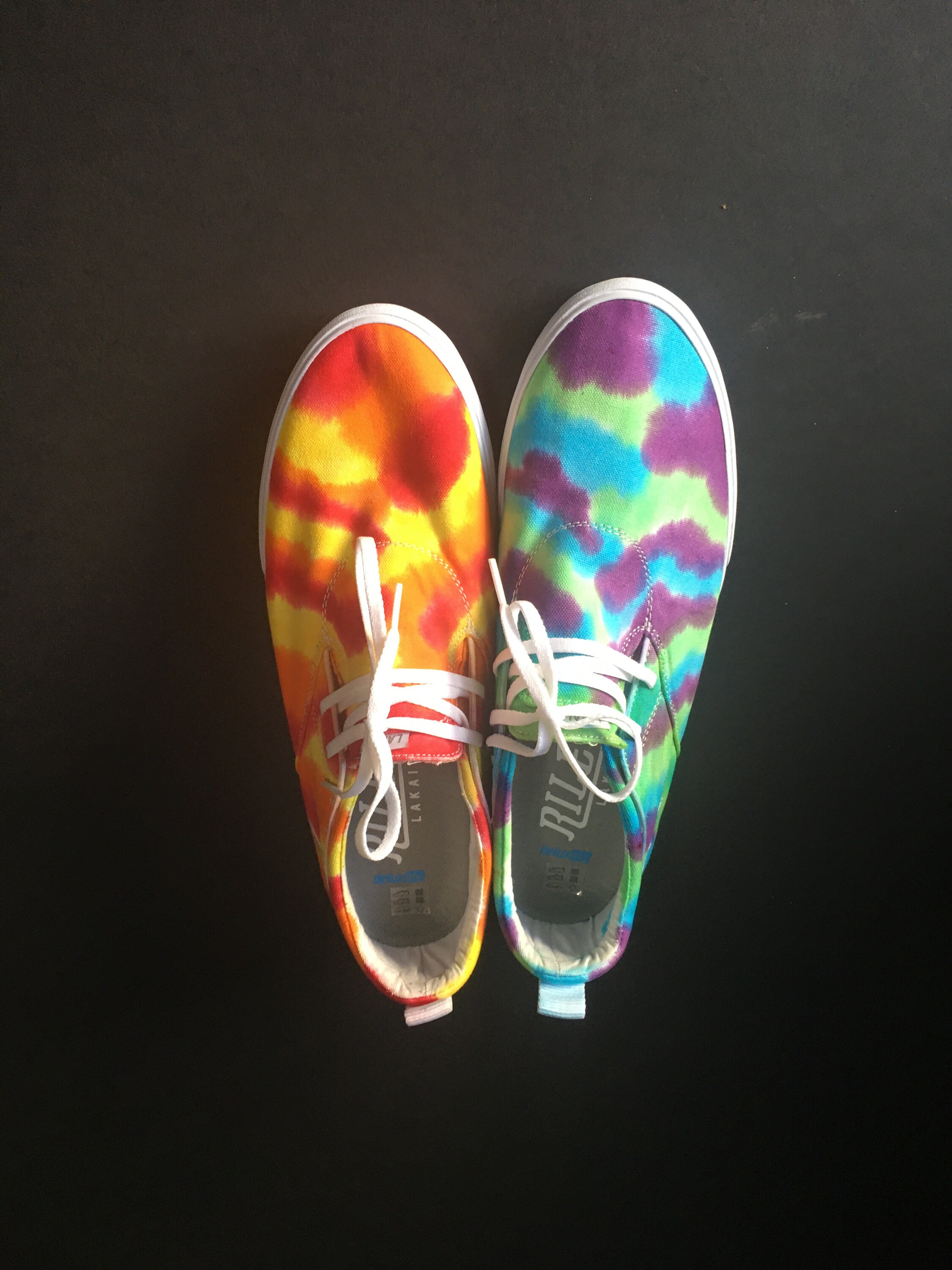Tie Dye Skate Shoes