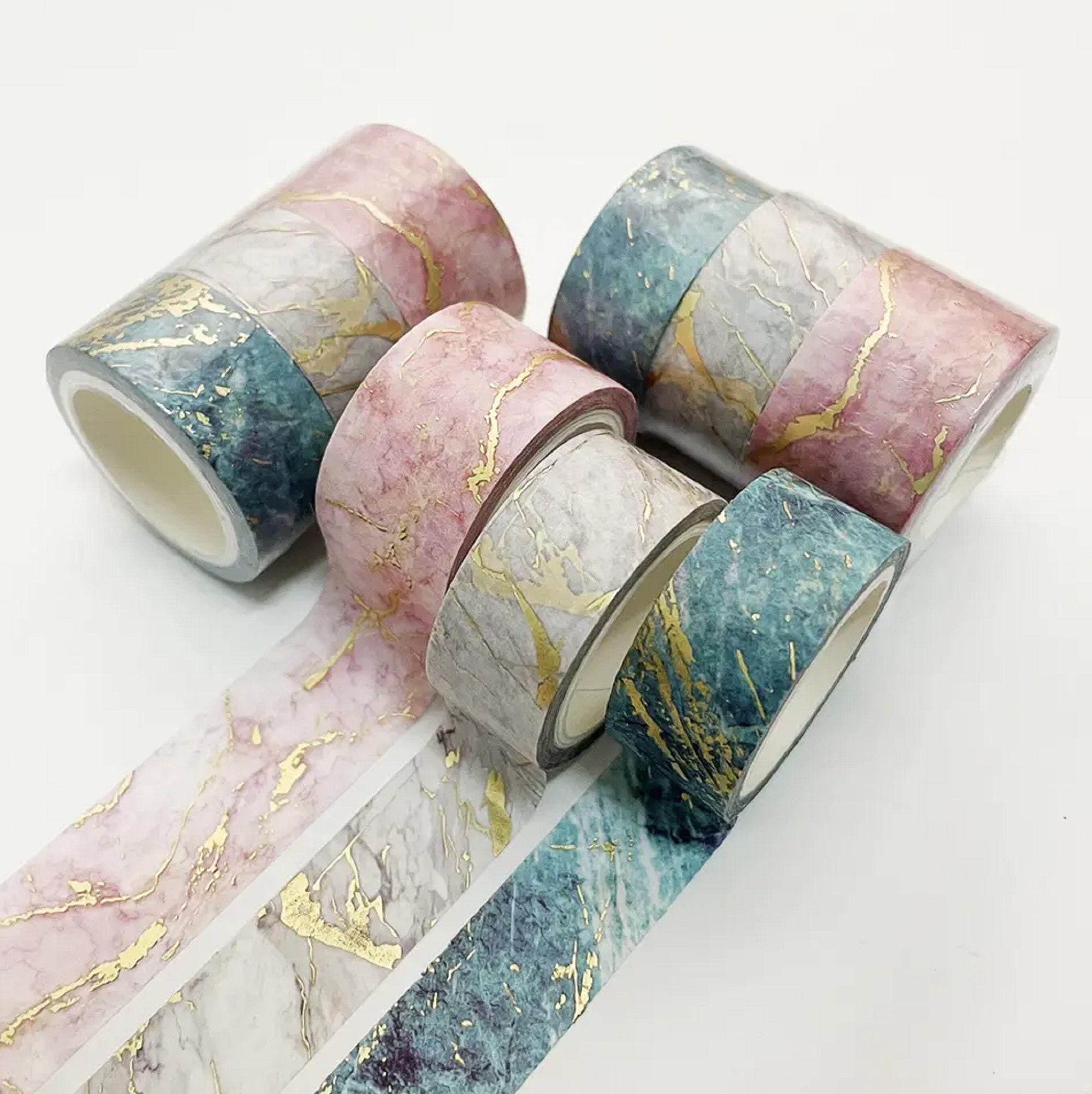 15mm x 10m Washi Tape - Banded Marble Cone – Hawaiiverse
