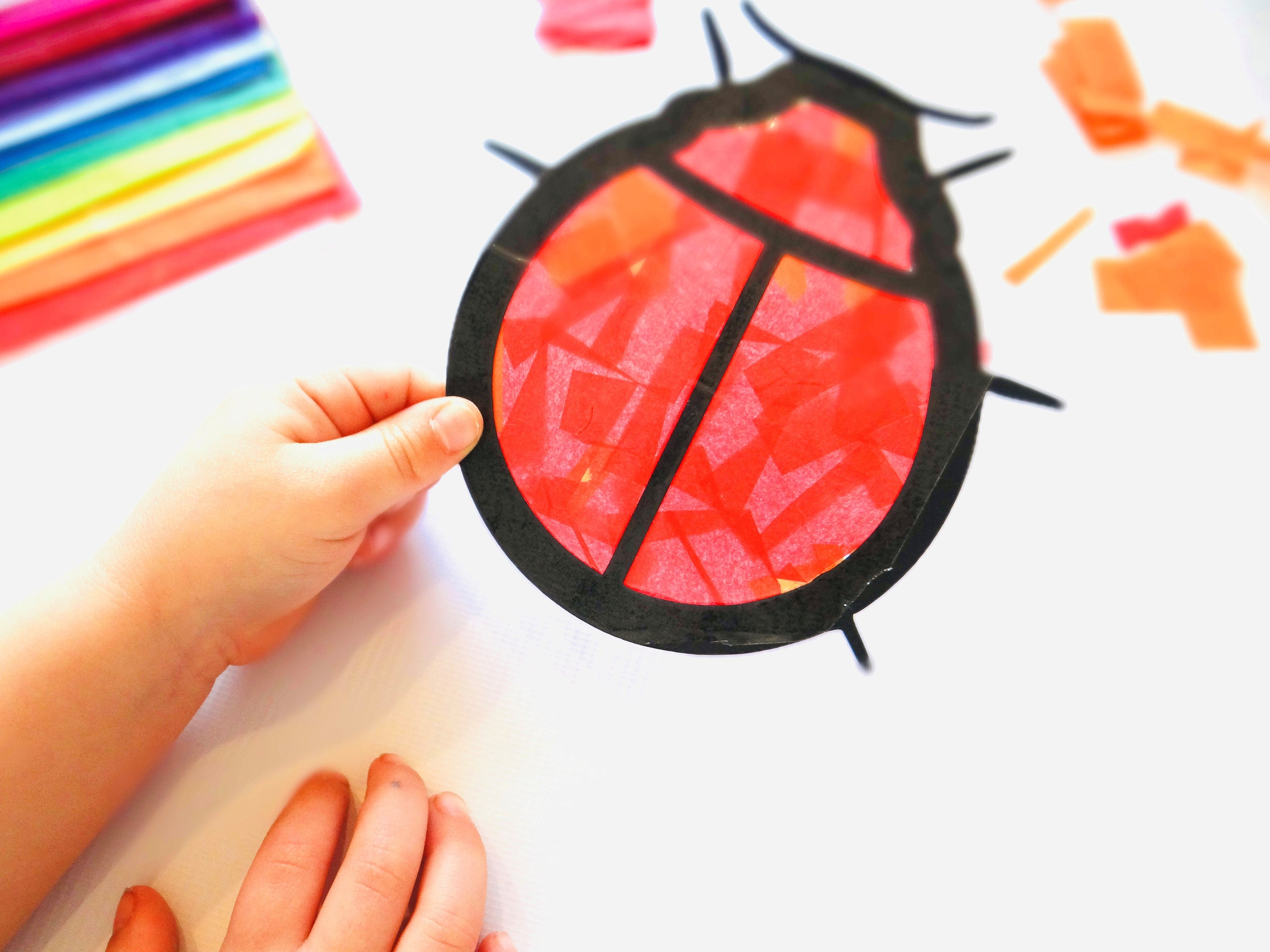 Kids Craft Kits/ Suncatcher Kits/ Tissue Paper Kits/ Letterbox Etsy