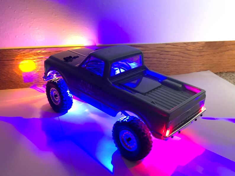 Axial SCX24 BLUE LED Rock Lights C10 Jeep Deadbolt B17 Betty Etsy