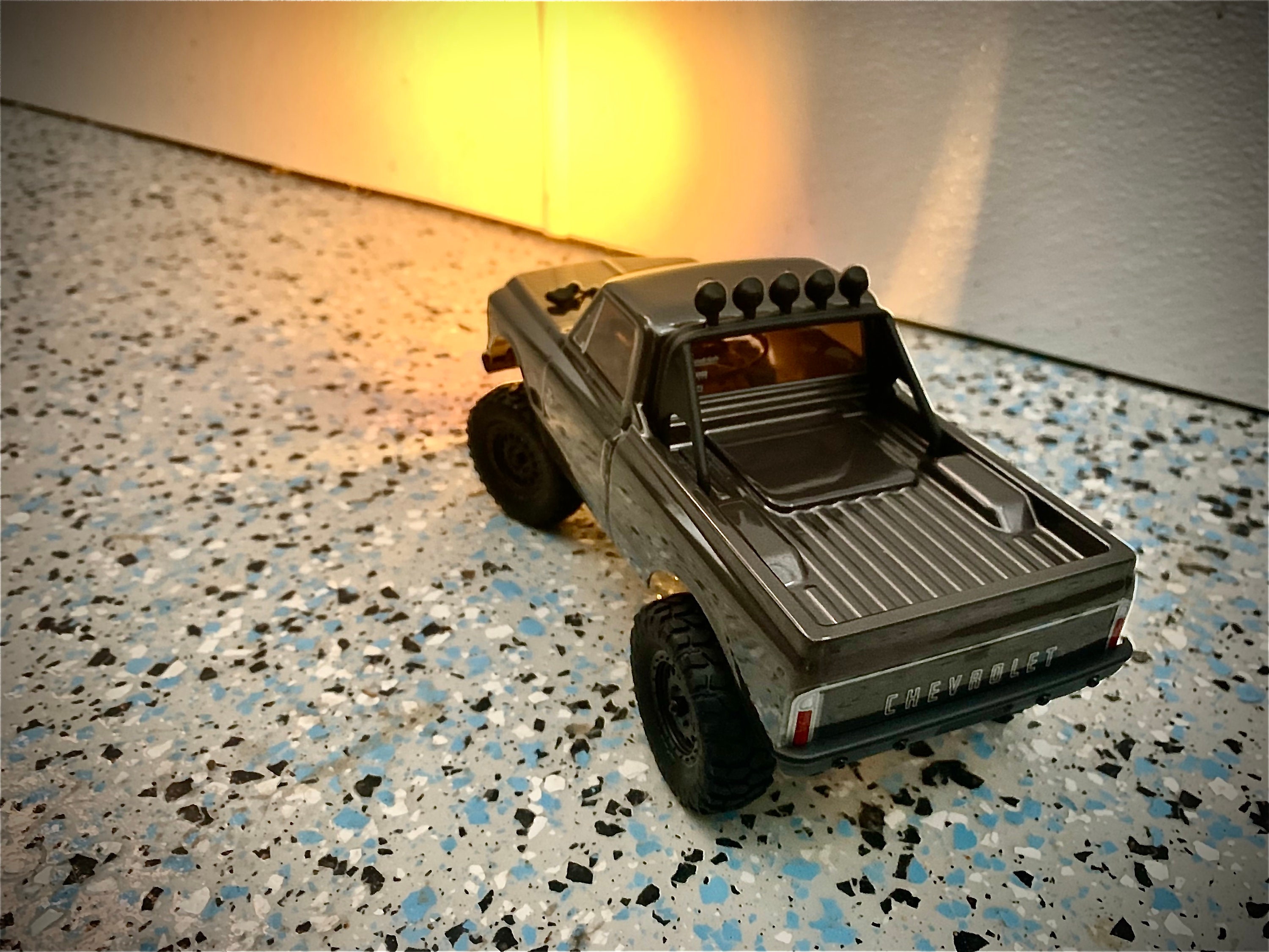 Axial SCX24 Front Bumper LED Headlights Chevy C10 Fog Lights Etsy