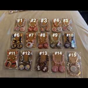 Bottle Cap earrings and bracelets