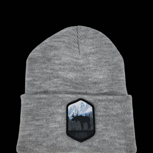 Alaska Beanie W/ Last Frontier Patch