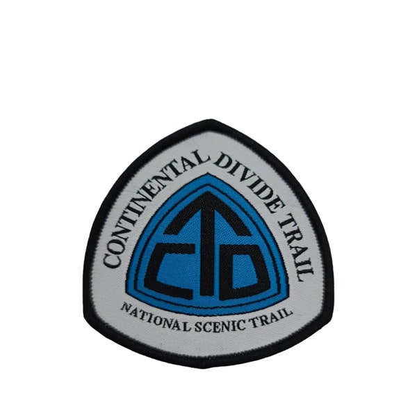 Continental Divide Trail CDT Patch Sew on or Iron on patch 2.5 inches Highest Quality