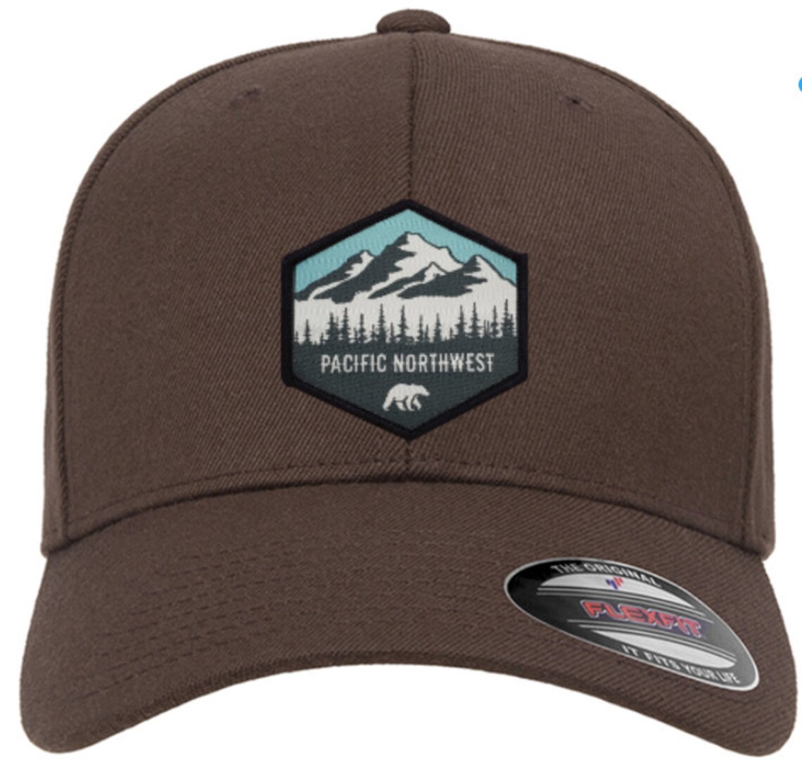 Pacific Northwest Flexfit Hat Etsy