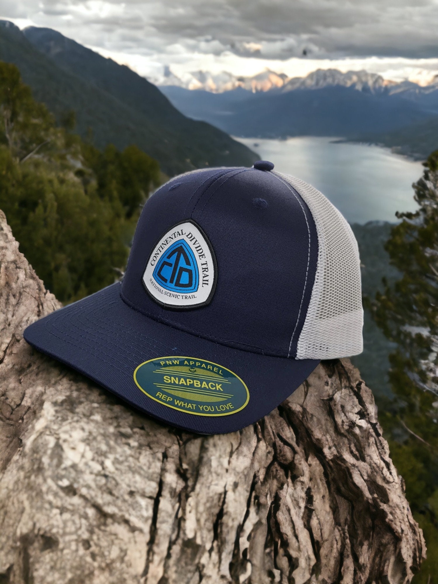 Continental Divide Trail Trucker Hat with CDT Official Patch