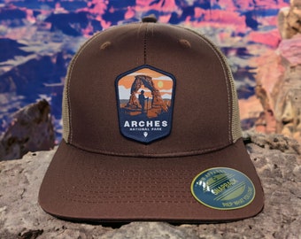 Utah Arches National Park Snapback Trucker Hat