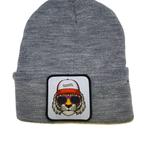 Farmhouse Tiger Beanie - Cozy And Stylish Winter Headwear