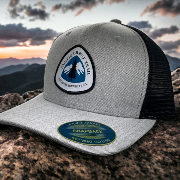 Pacific Crest Trail Snapback Hat With PCT Patch