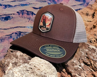 Arizona Snapback Hat W/ Grand Canyon Patch