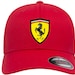 Ferrari Flexfit Hat with Offical Ferrari Woven Patch Badge