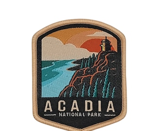 Acadia National Park Woven Patch