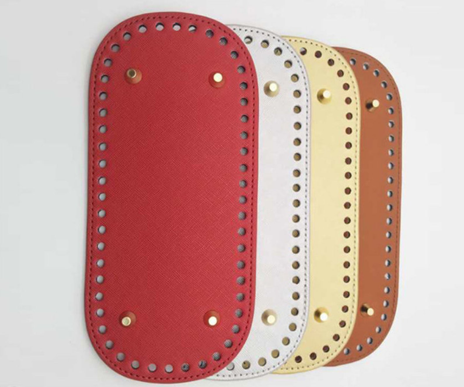 PU Leather Bag Bottom/bag Accessories/handmade Wallet Etsy