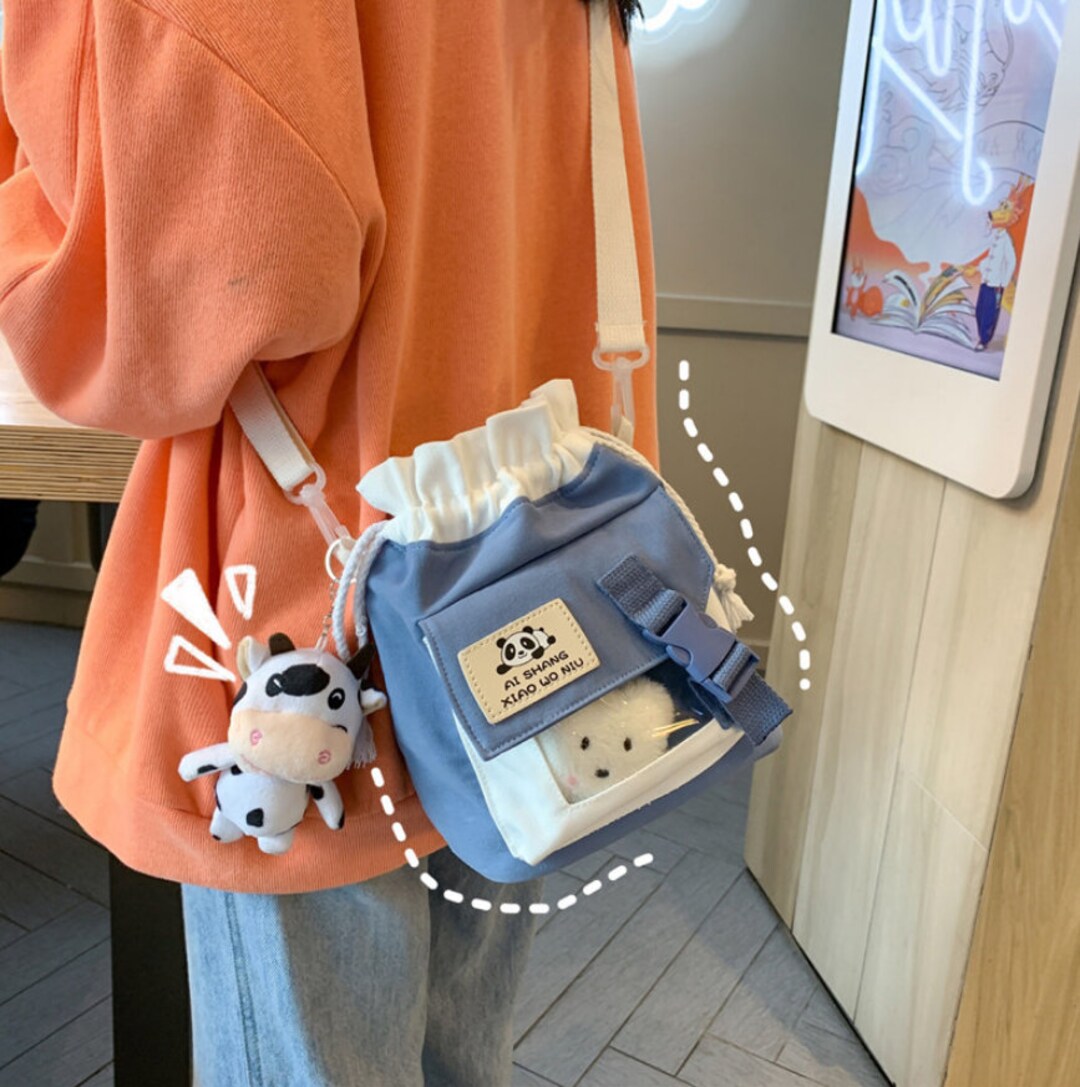 Mini Cute Messenger Bag/anime Ita Bag/ita Shoulder Bag/ita Etsy