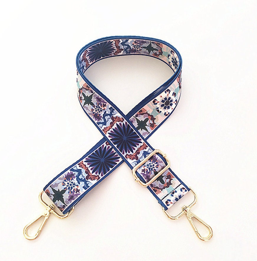 3.8cm Wide Shoulder Strap/flower Shoulder Strap/adjustable Etsy