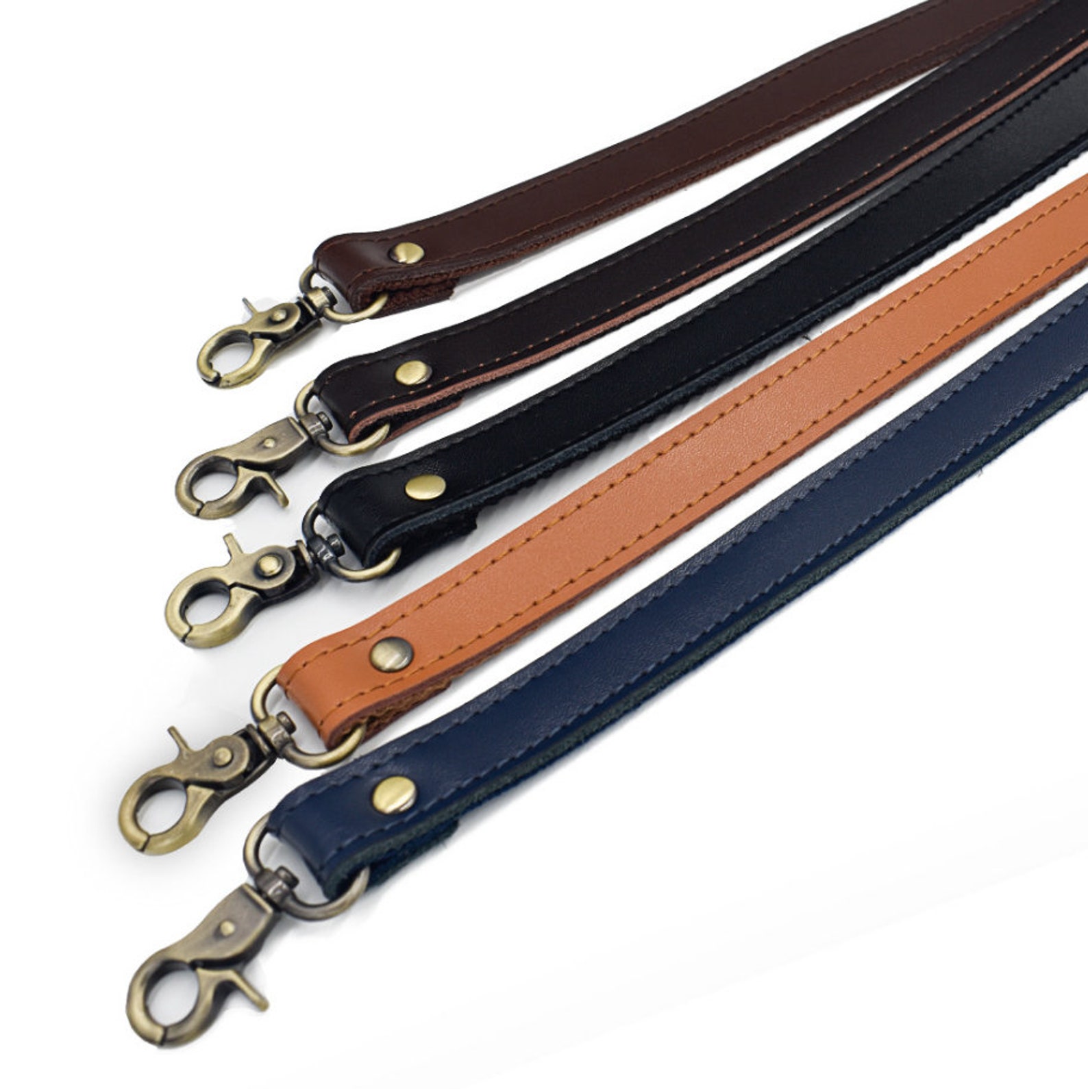 58cm thick leather canvas crossbody shoulder strap/bag strap Etsy