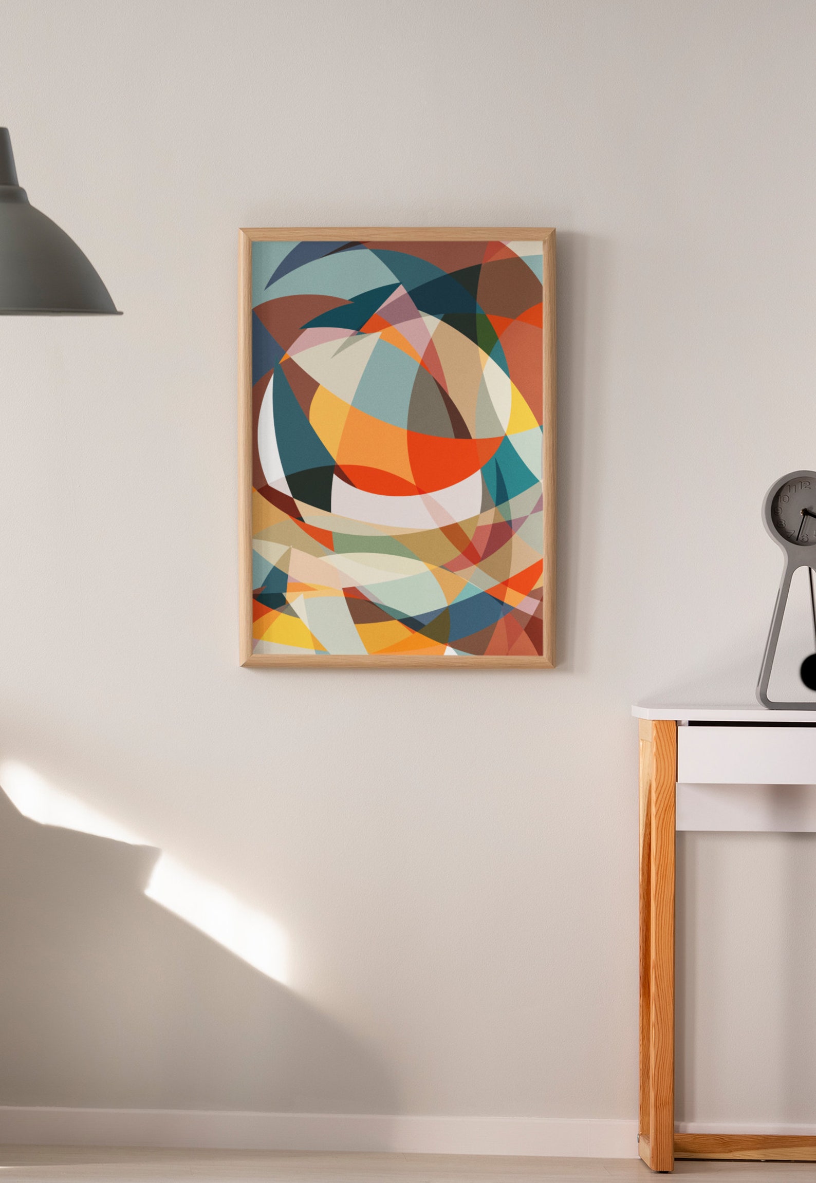 Wall Art Abstract Print Geometric Art Print Modern Art Etsy