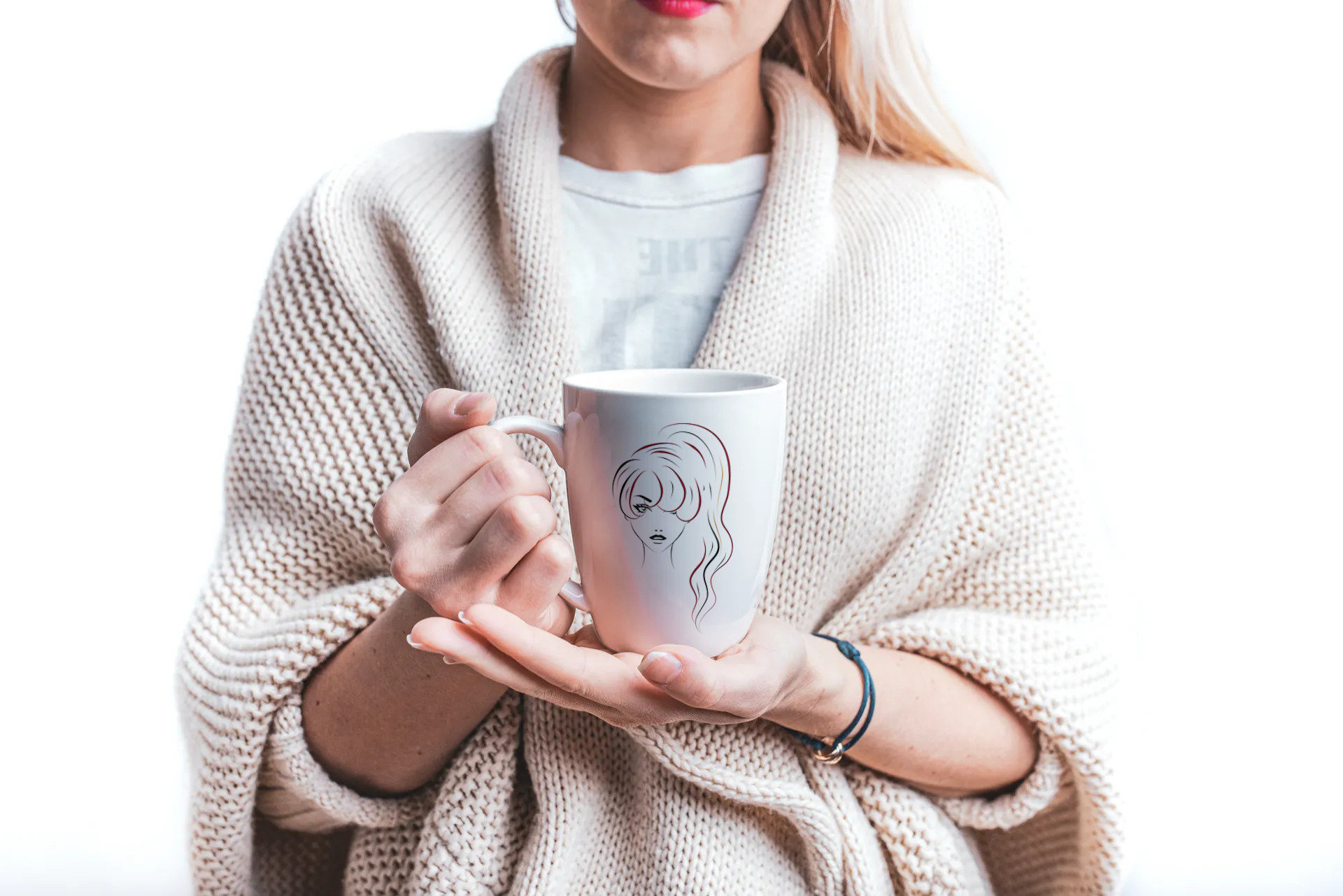 20 Lady Line Art Svg Women Face Svg Hairstyle Bundle Svg Woman Head