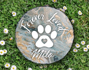 Pet Memorial, Pet Memorial Stone, Personalized Pet Memorial, Pet Loss Gift, Dog Memorial, Cat Memorial, Memorial Stone