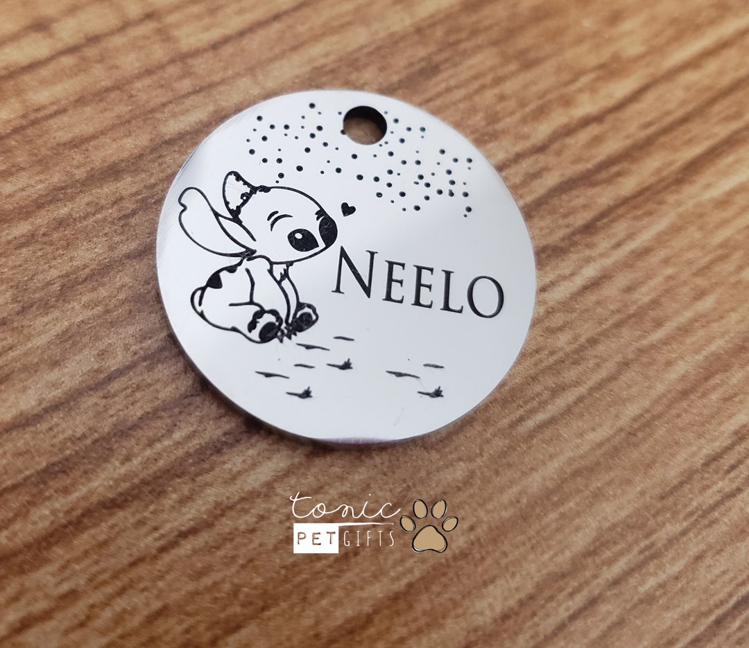 Cute Dog Tag Space Pet Tag Dog Tag Pets Tag Pet ID Tags Personalized