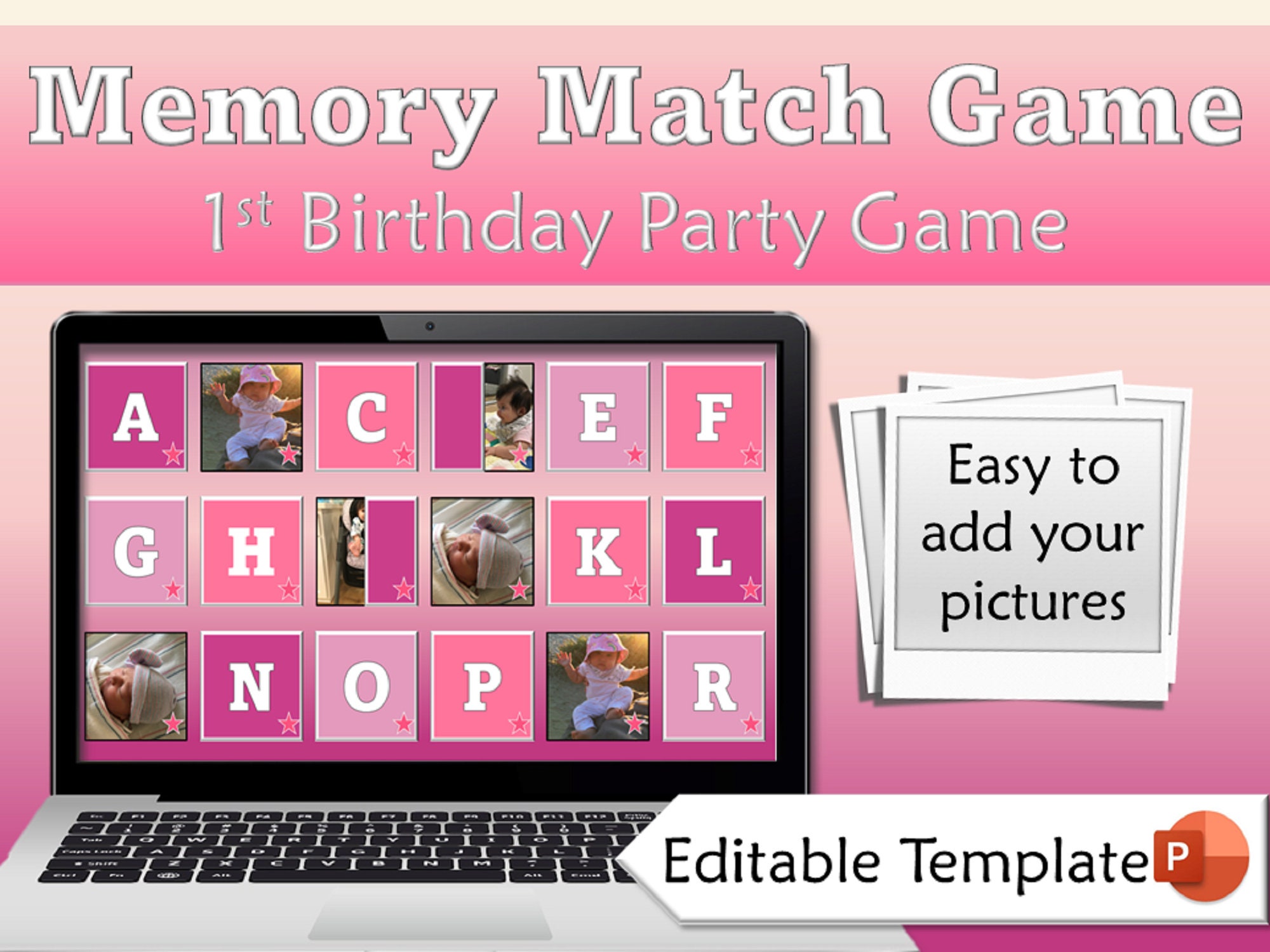 Matching Game Template Powerpoint