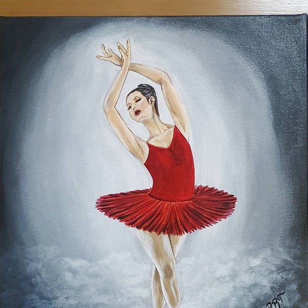 Ballerina Painting - Etsy