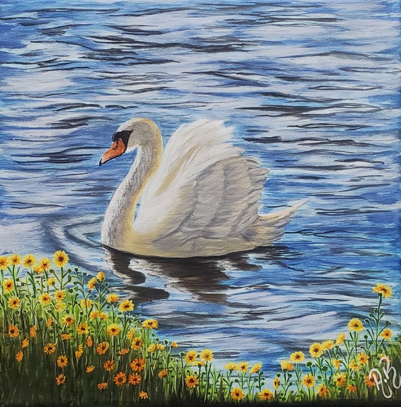 Tableau toile - Cygne | Lumaléa