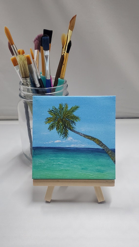 Mini Canvas Painting, PAINT WITH ME : Seascape