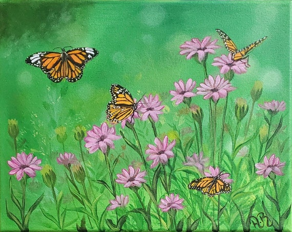 Art-work stickers : Papillons et fleurs