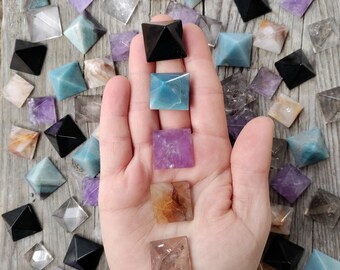 Mini Crystal Pyramid - Etsy