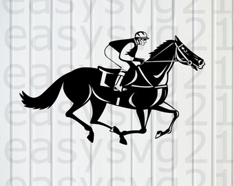 Download Horse Racing Svg Etsy