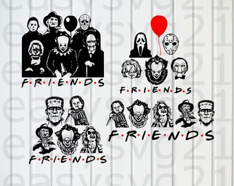 Free Free 167 Friends Scary Svg SVG PNG EPS DXF File