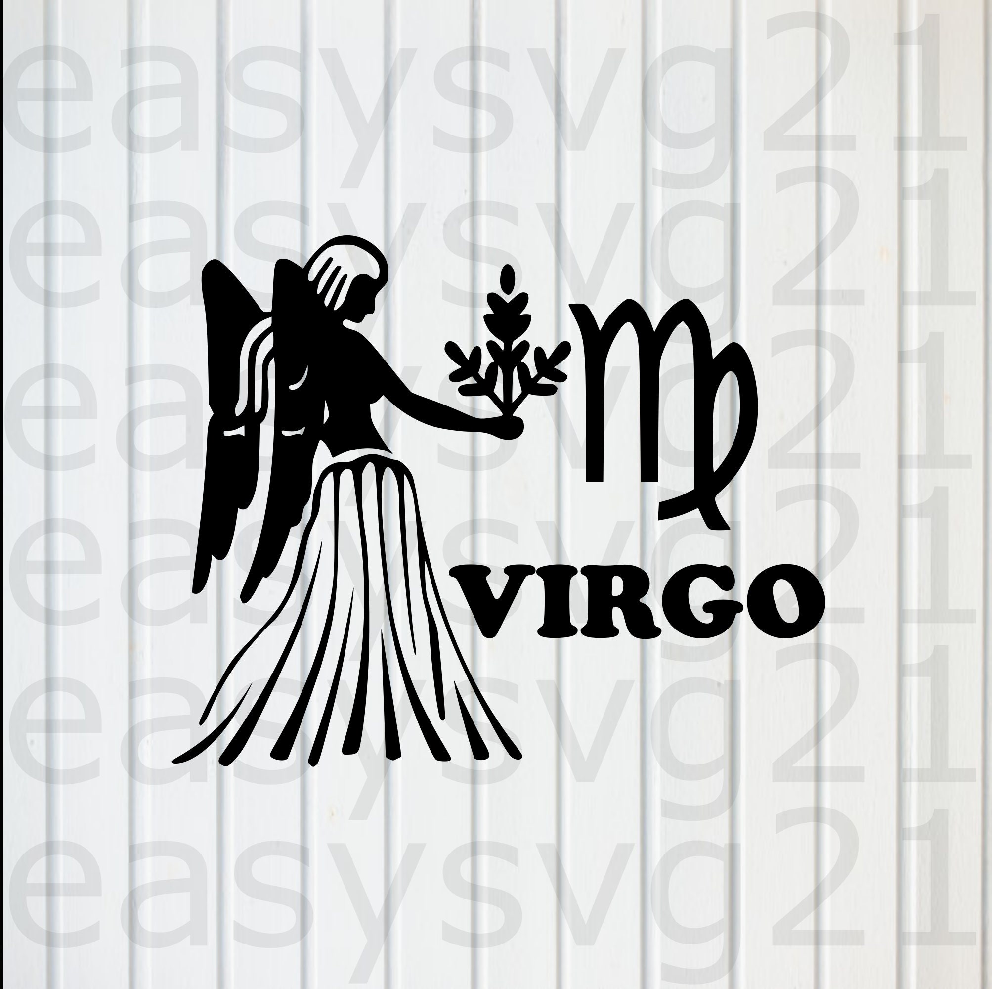 Virgo Svg Zodiac Signs Svg Clipart Cricut Silhouette Etsy | My XXX Hot Girl