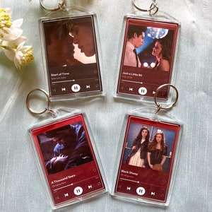 Teen wolf Spotify keychain | Teen Wolf | Teen wolf keyring | Stydia | Scallison | Acrylic keyring