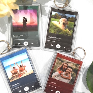 Personalised Spotify keyrings | music keyring | gifts for him | gifts for her | Spotify | 50 x 35 mm