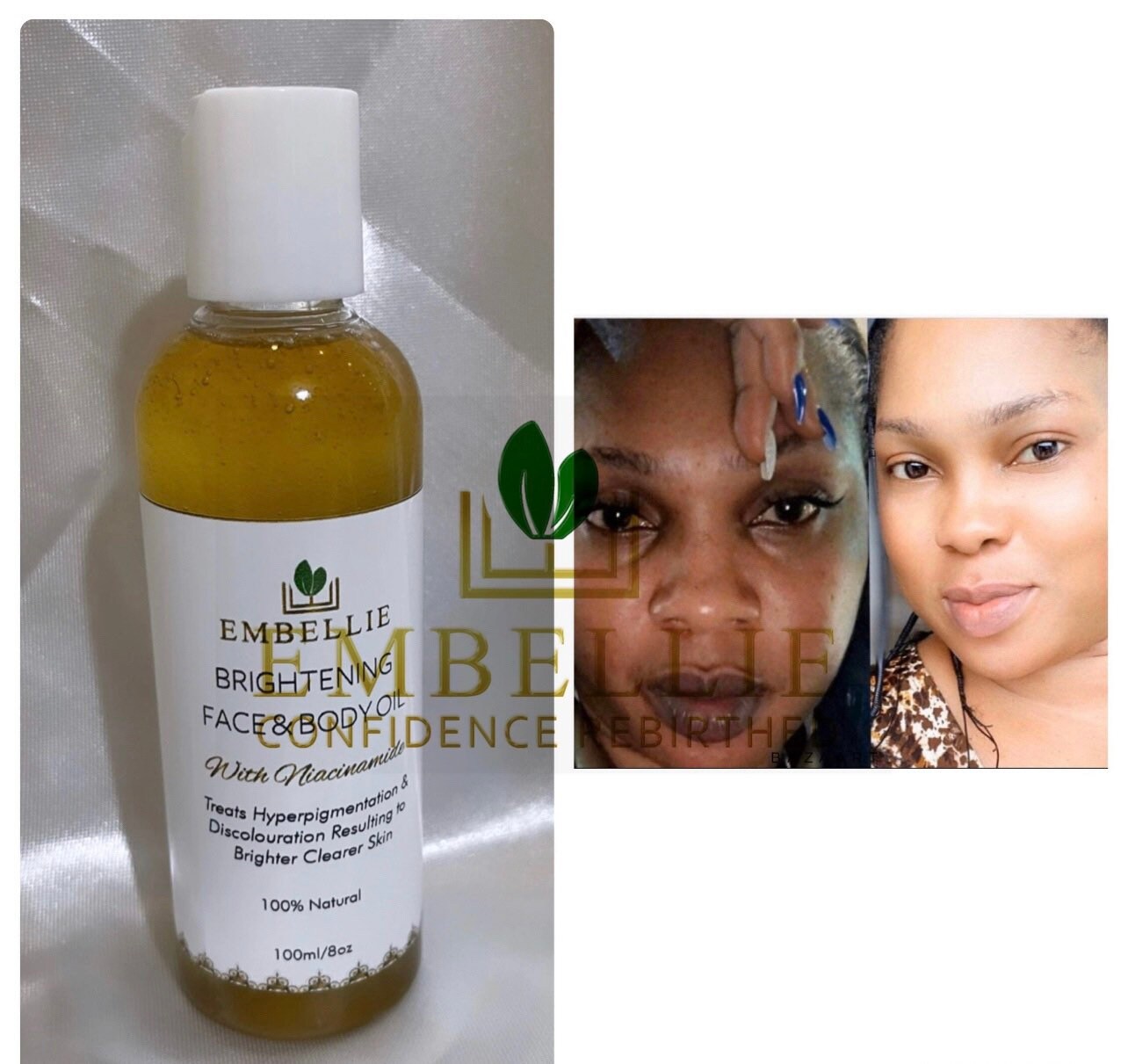 Strong Lightening Body Oil Rapid Bright Body Oil For Extreme