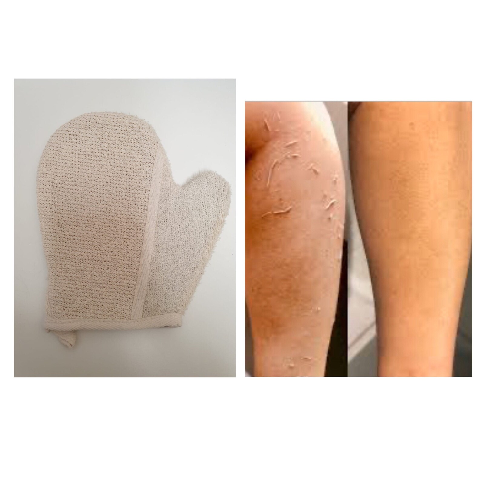 EXFOLIATING Glove Mitt Removes dead skin Scrubber Health & Etsy