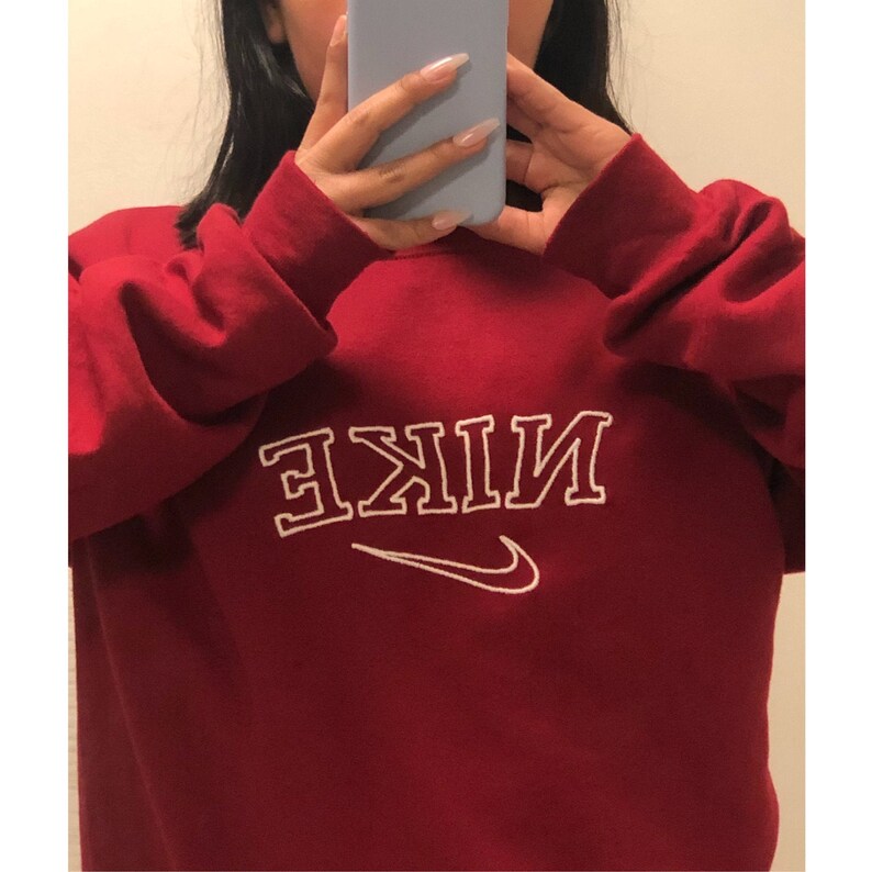 oversized nike crewneck