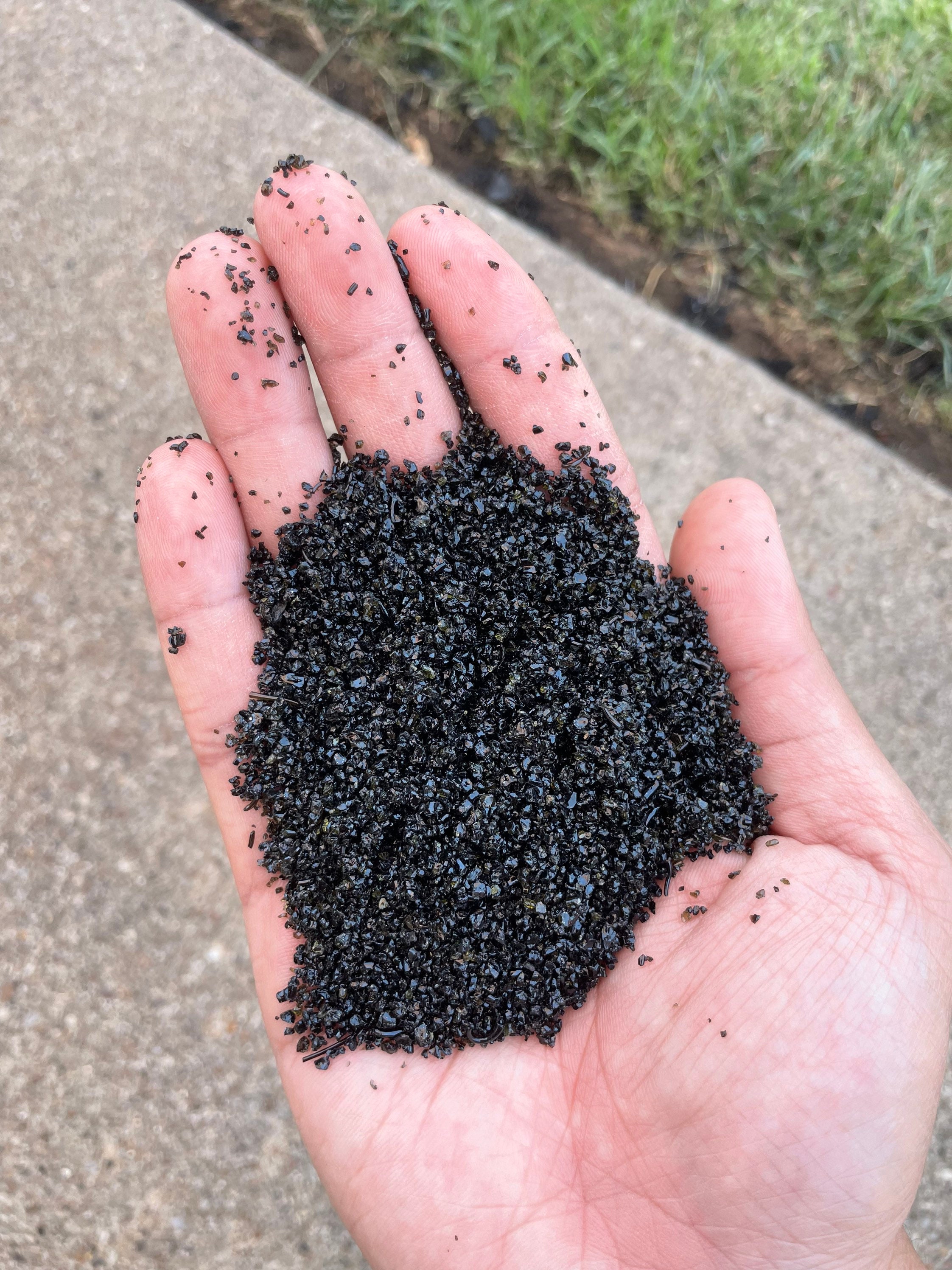 Black Aquarium Substrate // Medium Sand // Black Aquarium Sand Etsy