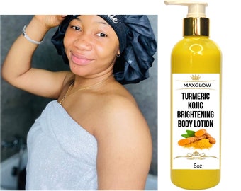 Turmeric Body Lotion, Moisturizing,  Nourishing, No Stains