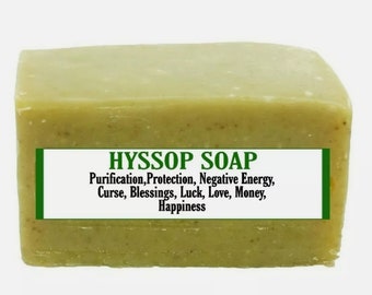 Hyssop Purification Soap, Protection, Love, Negative Energy, Luck